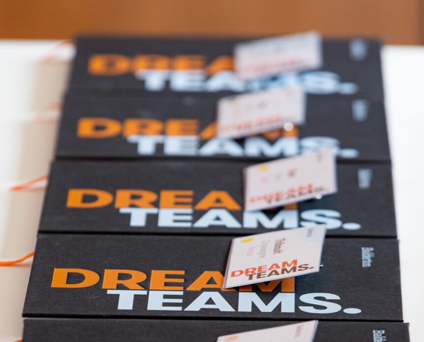 DreamTeams books were given to attendees