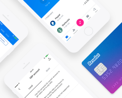 Revolut's card and app